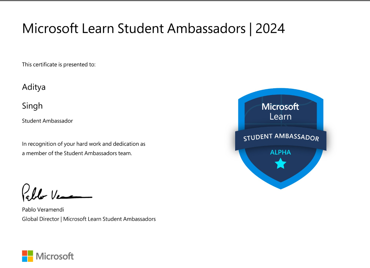 Microsoft Offer Letter